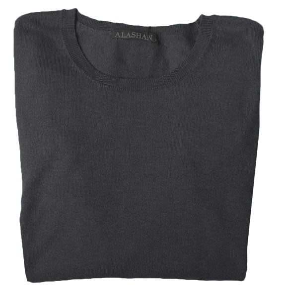 Alashan CLASSIC CREW Cotton Cashmere Sweater