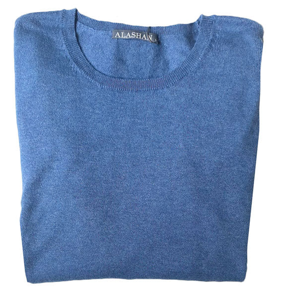 Alashan CLASSIC CREW Cotton Cashmere Sweater