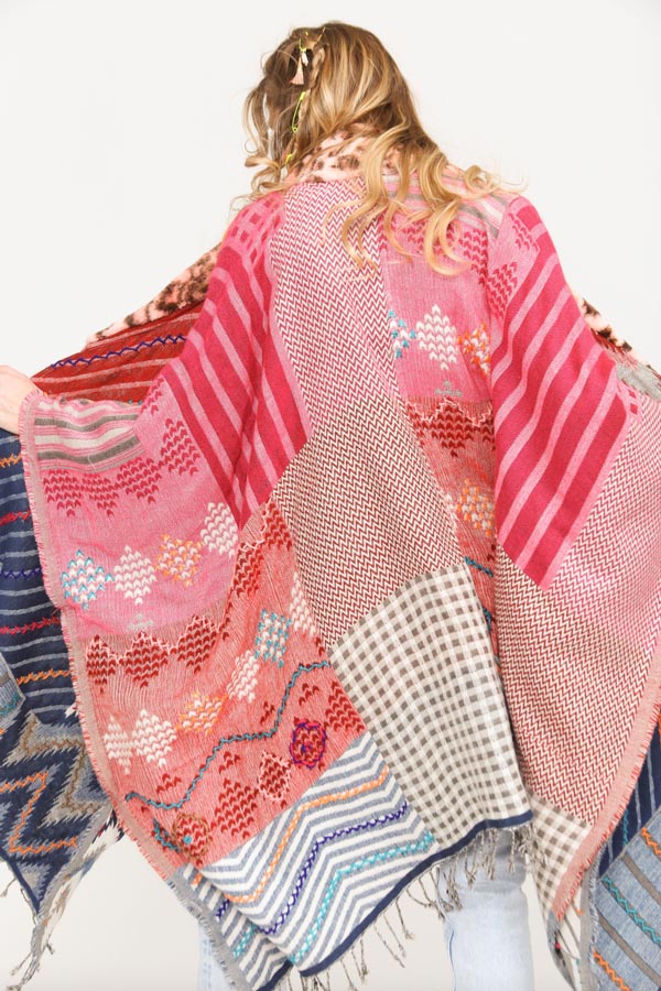 Aratta NOBLE Reversible Poncho
