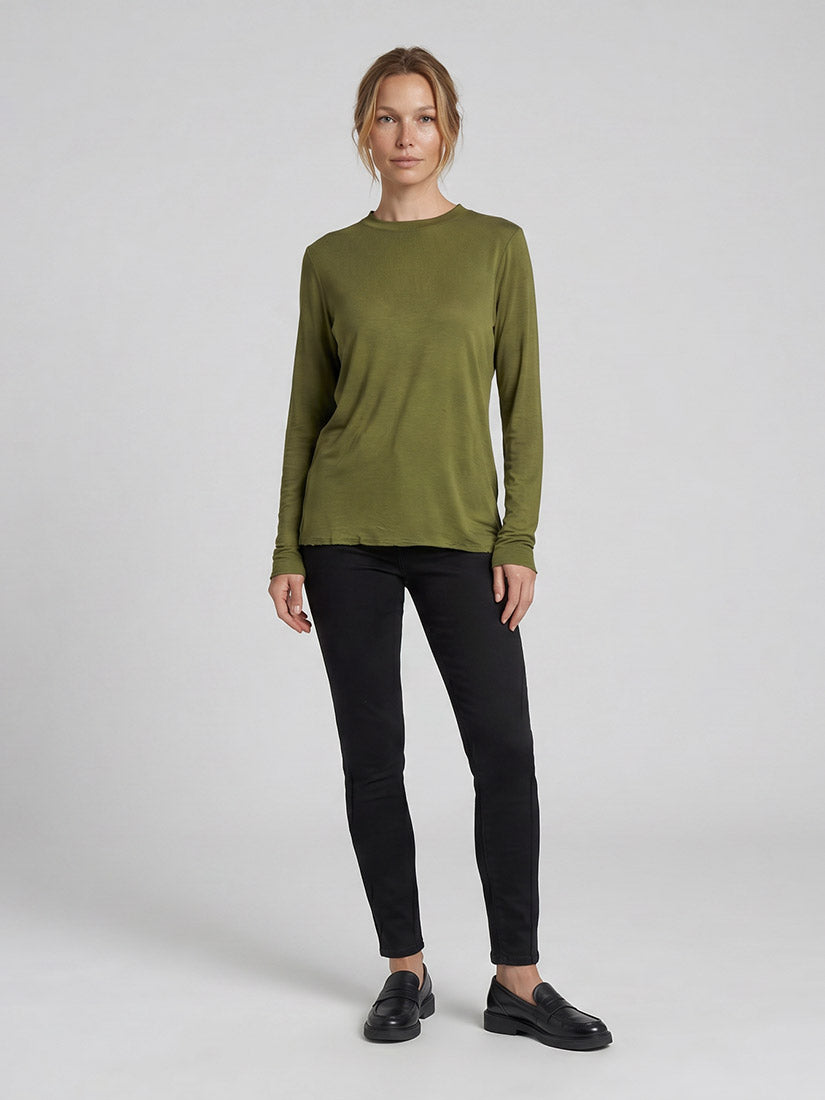 bia miro 1001sgl tee in organic green