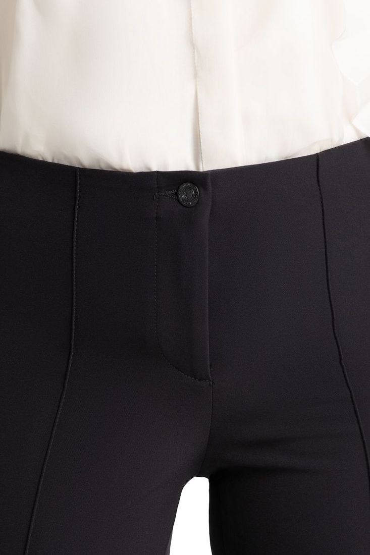 cambio ros slim pant black close up