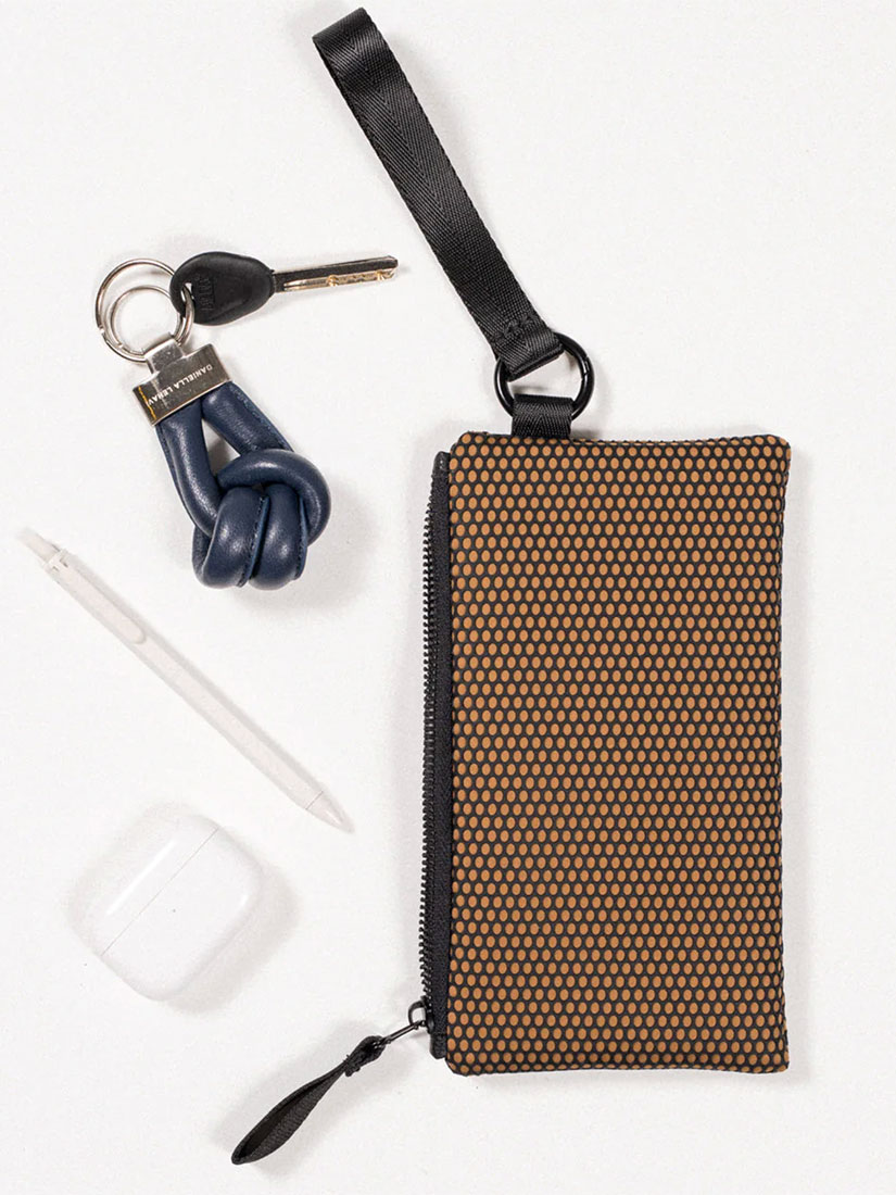 daniella lehavi bonie case vegan clutch brown