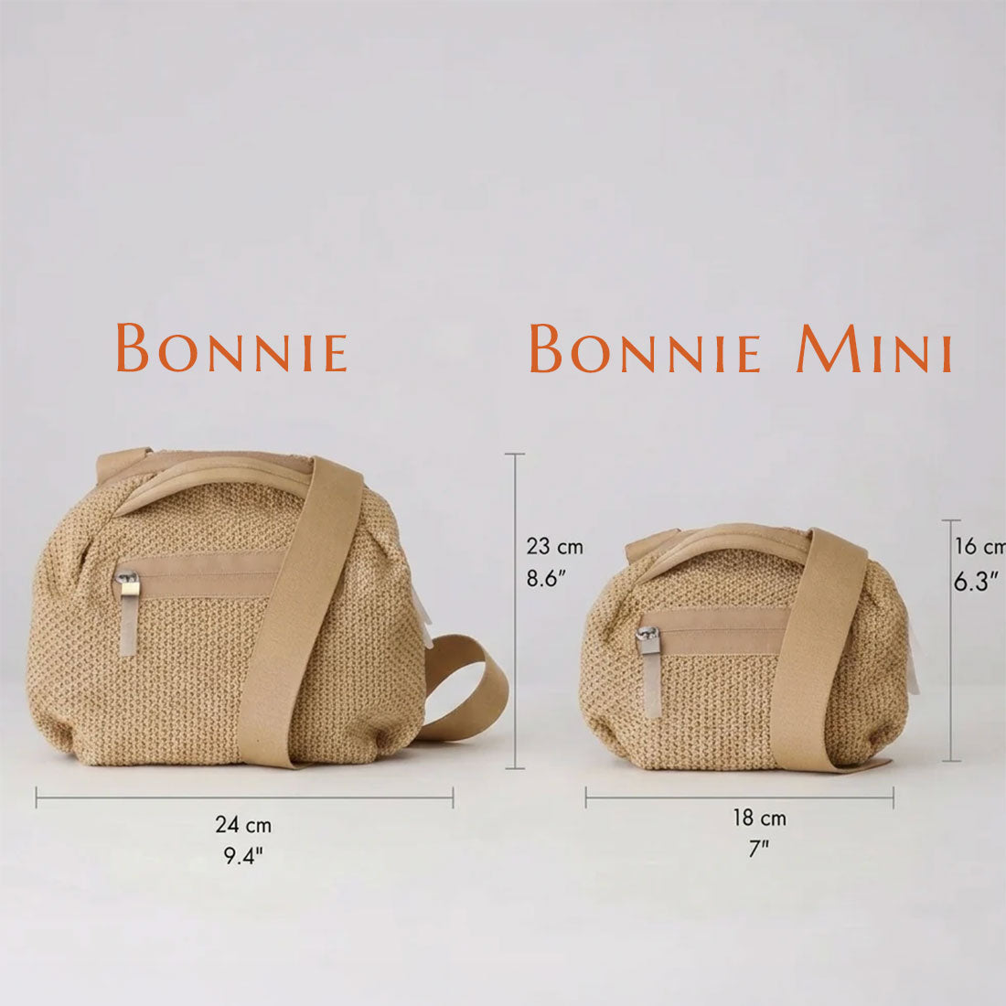 Bonnie Crossbody Bag Straw
