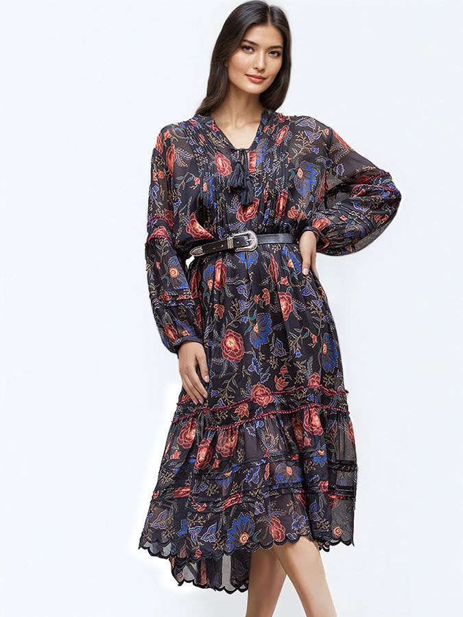 miss june clarisse midi dress