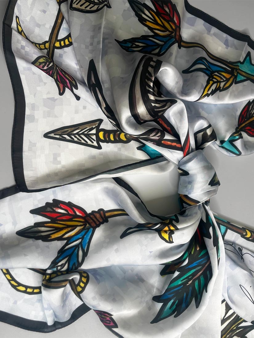 FOLLOW YOUR ARROW Scarf