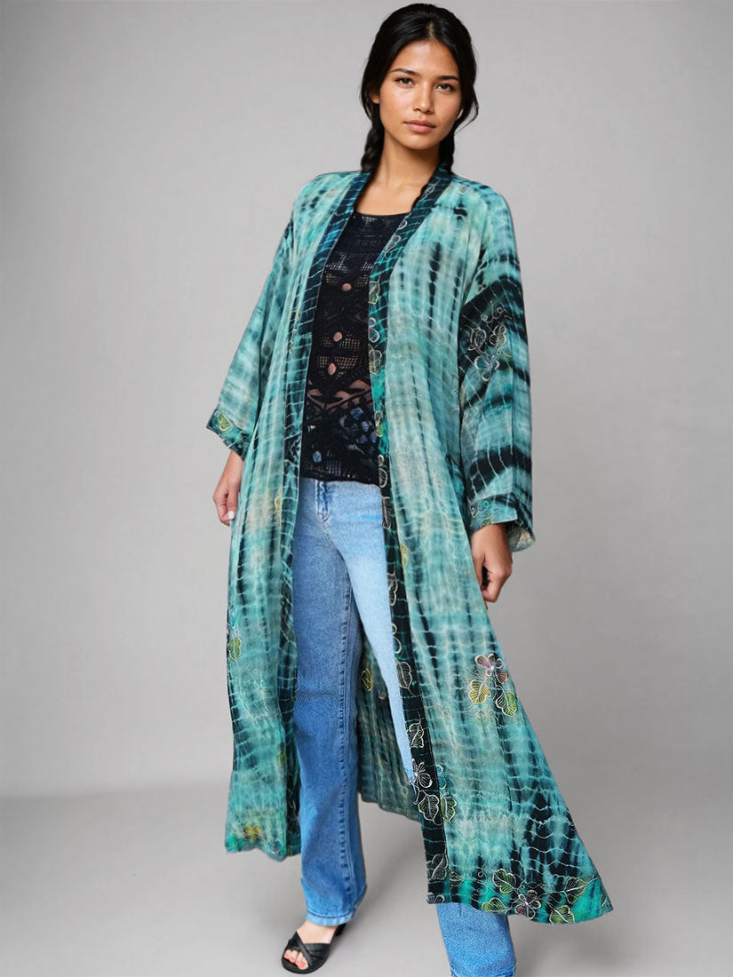 grotto vintage silk kimono get dressed collective