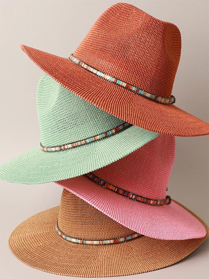 GDCollective LEXI Woven Panama Hat