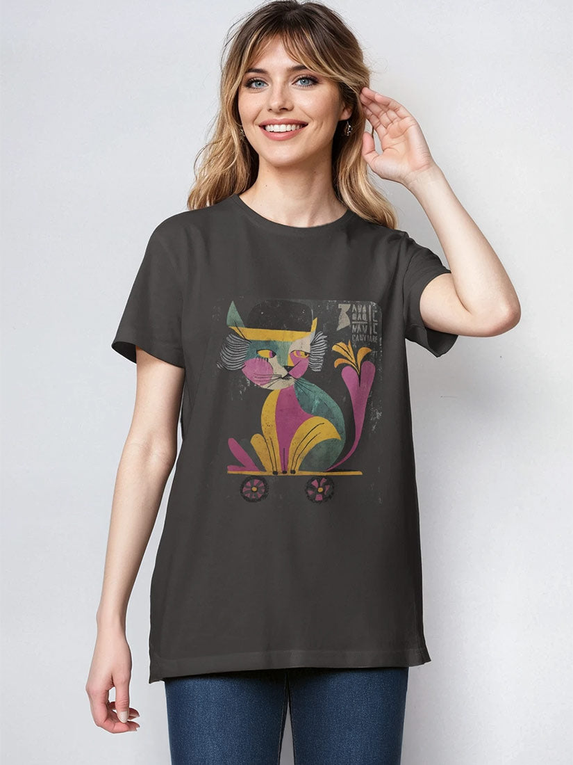 mrs. cat graphic tee get dressed collective