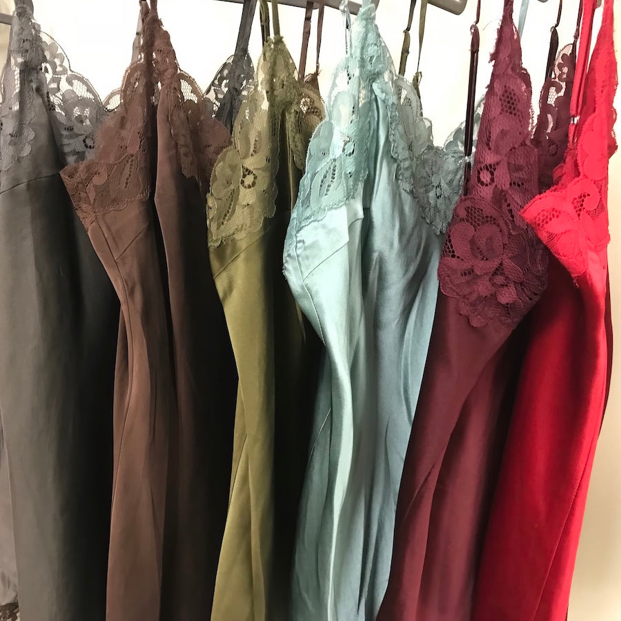 Gold Hawk FLORAL Lace Silk Camisole
