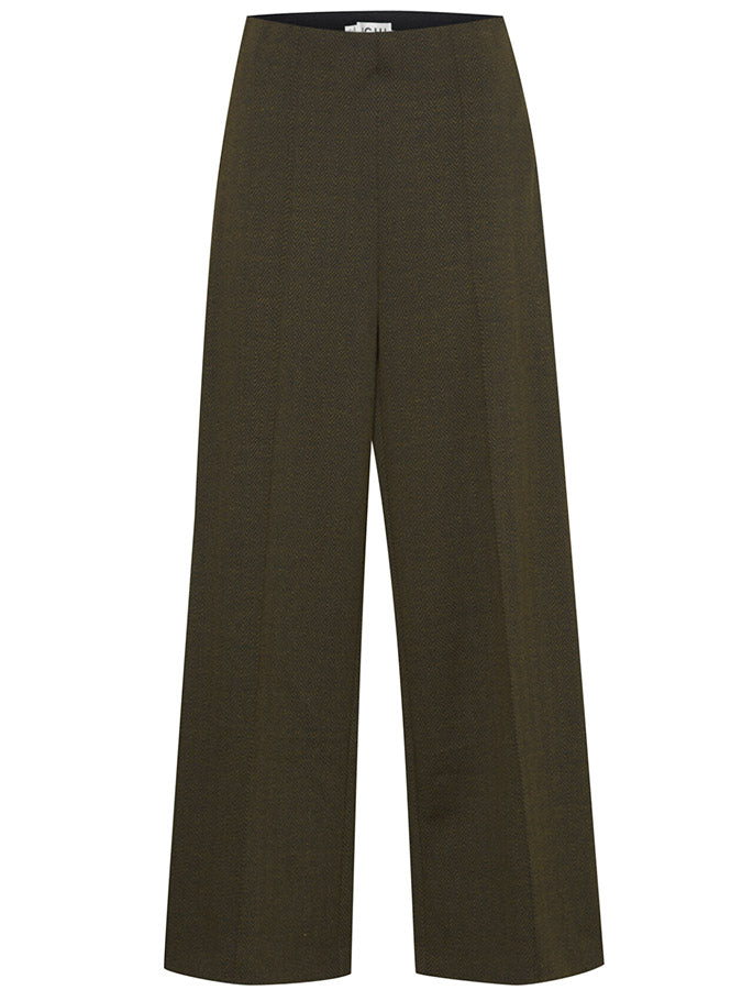 Get Dressed Collective kate jacquard harringbone wide leg pant