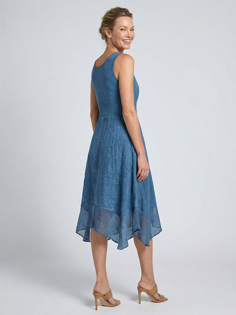 Inizio LYRIC Magic Sleeveless Linen Dress