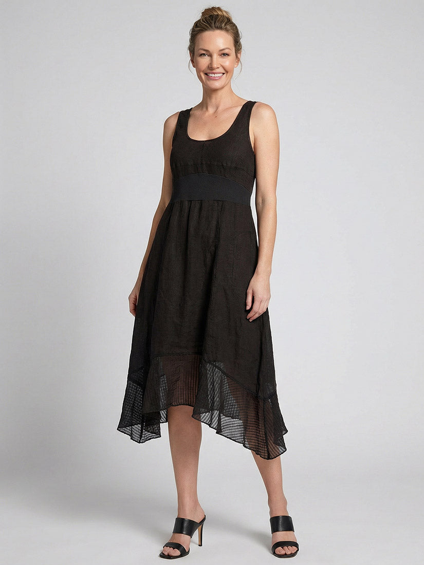 Inizio LYRIC Magic Sleeveless Linen Dress