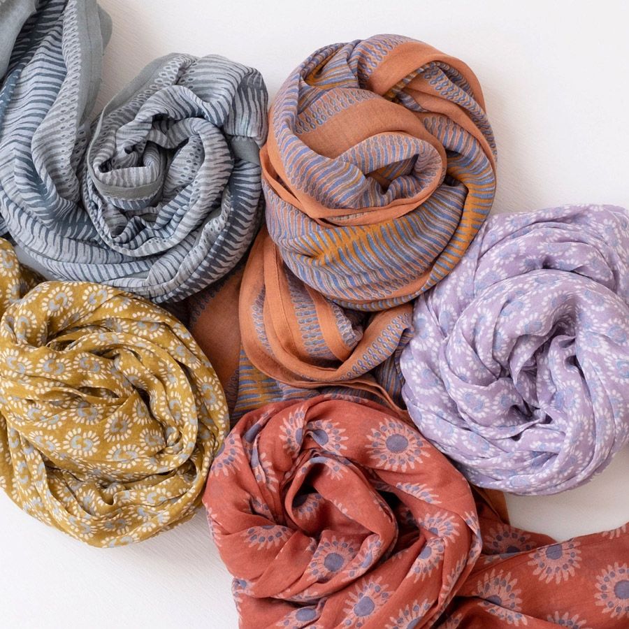 GDCollective MARTA Stripes Print Scarf Pareo