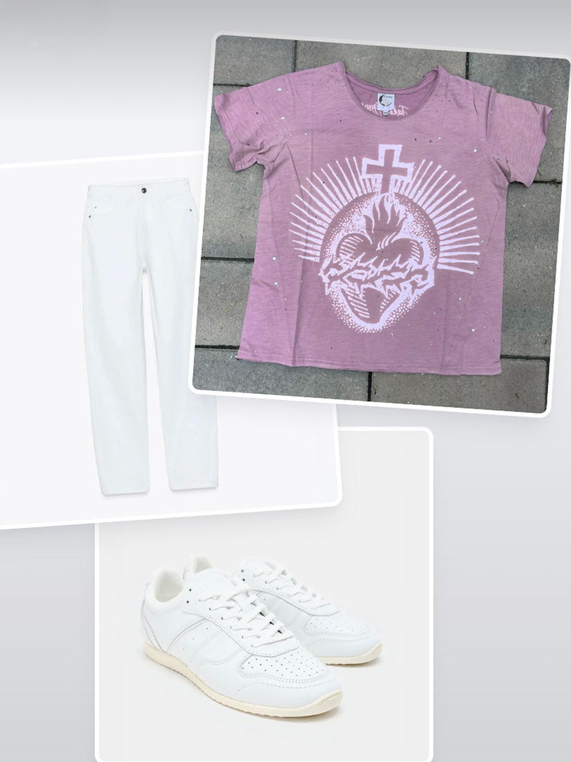 CHERISHED HEART Moon Dance Graphic Tee