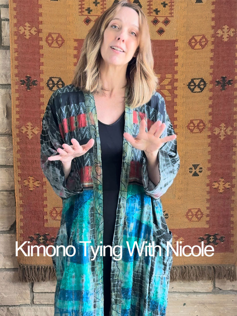 Kimono Tying 101 With Nicole