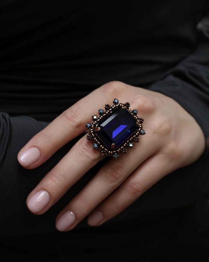 Konplott AZTEC Cocktail Ring