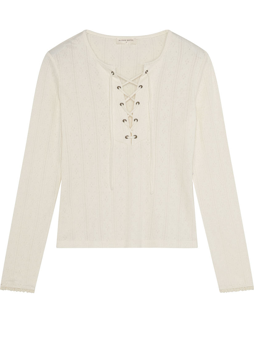MARA Panna Ribbed Top