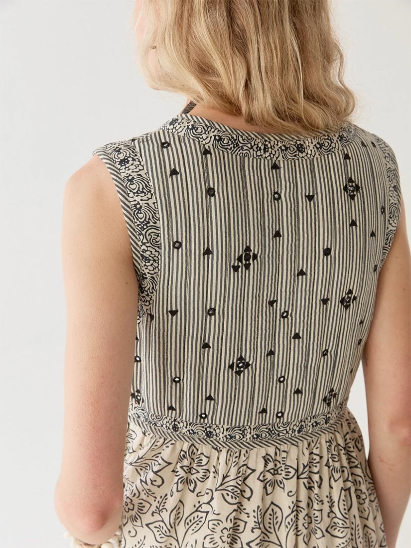 Maison Hotel EUGENIE Maxi Dress Jasmine Print