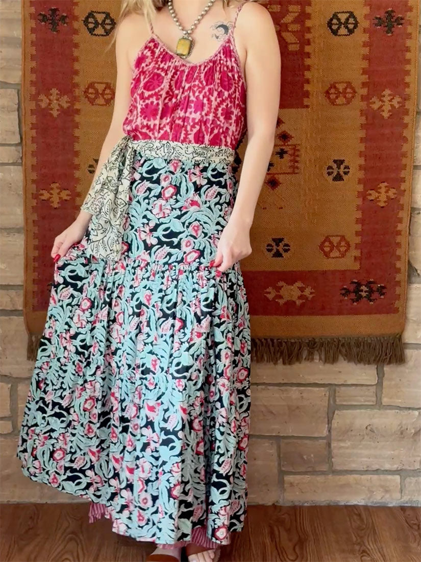 Maison Hotel NEREA Maxi Wrap Skirt
