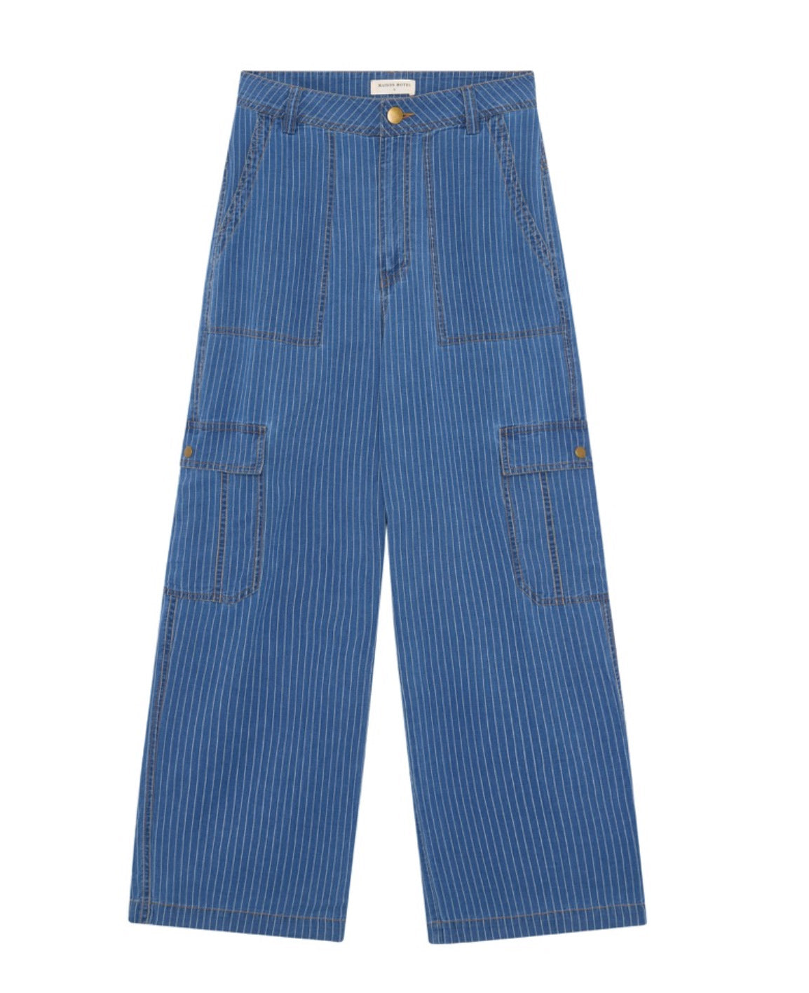 PIKE Denim Stripe Cargo Pant