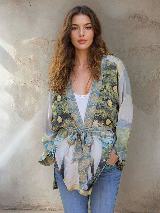 TREE of LIFE Bamboo Matinée Kimono