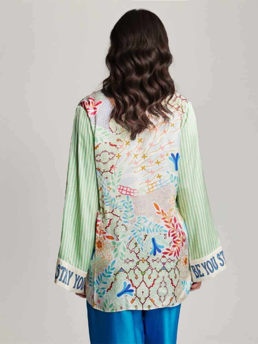 MIA String Tie Blouse