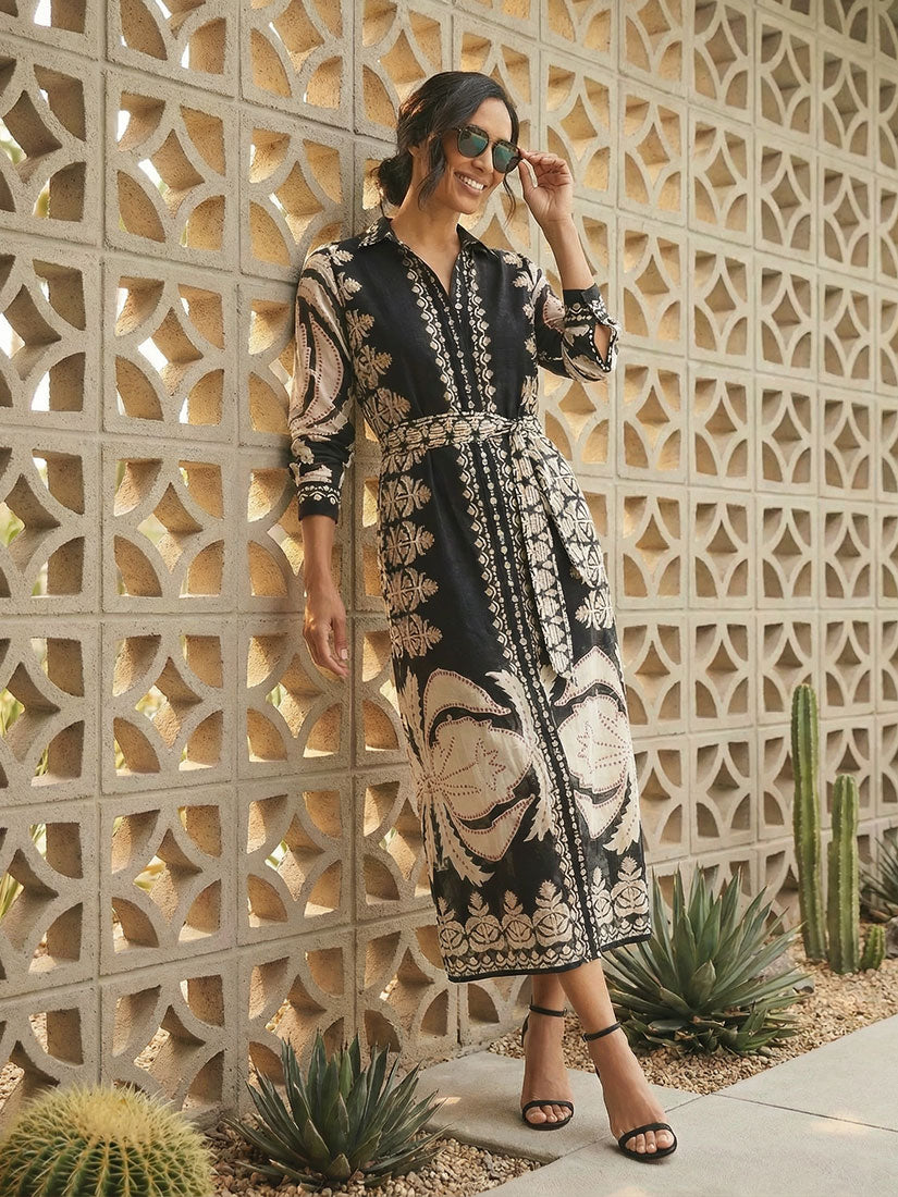 Omika EMMA Maxi Dress Nikita Oyster