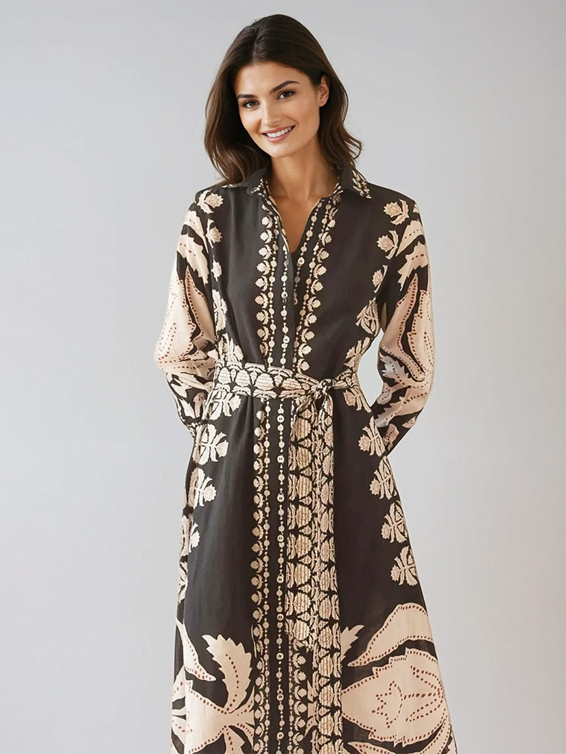 omika emma maxi dress nikita oyster