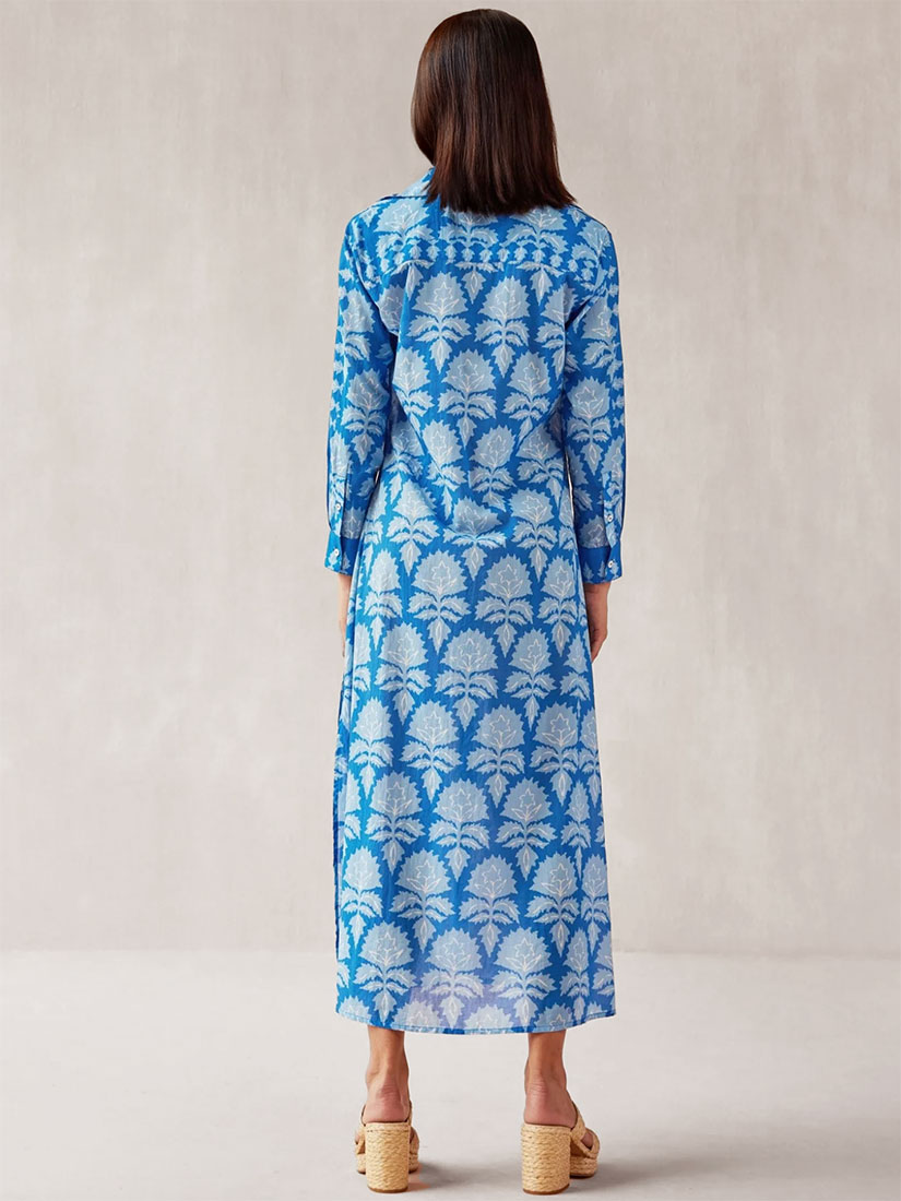 Omika PALMA Maxi Dress Mika Azure