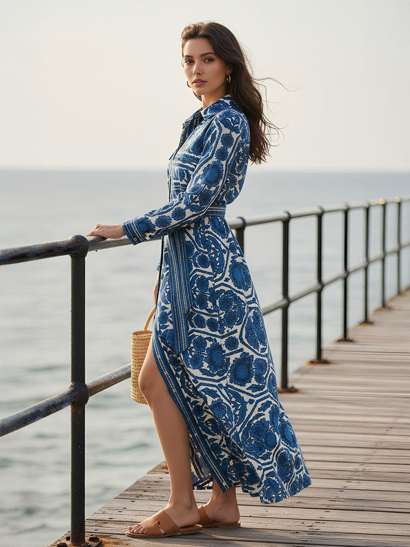 Omika PALMA Maxi Dress Tessa Santorini
