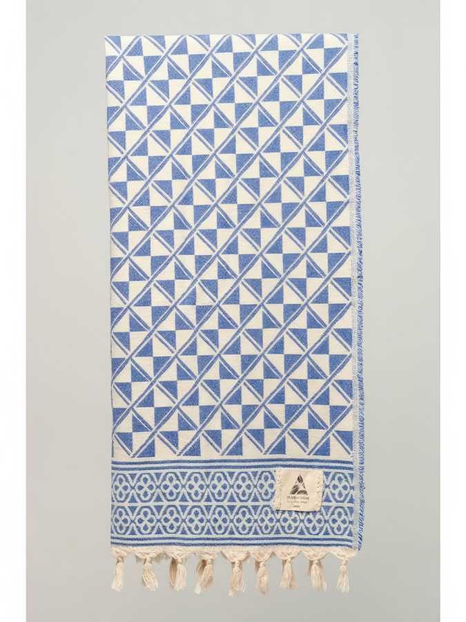 Pearl & Caviar BEACH TOWEL Woven Throw