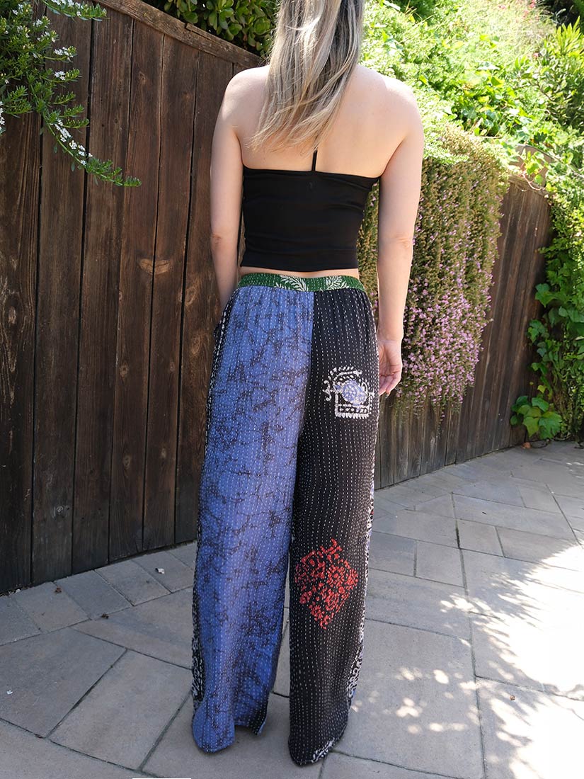 NOMAD Reversible Kantha Pant