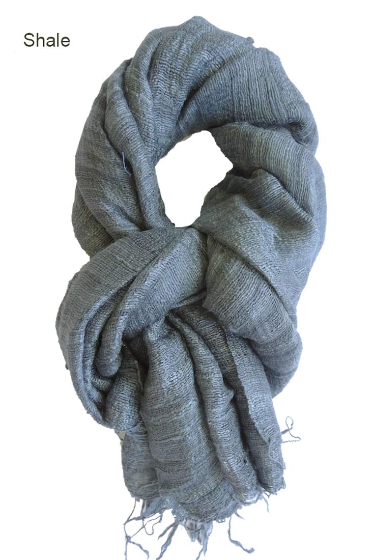 RAW silk Shawl/scarf- COLORS!!! Great Gift Idea