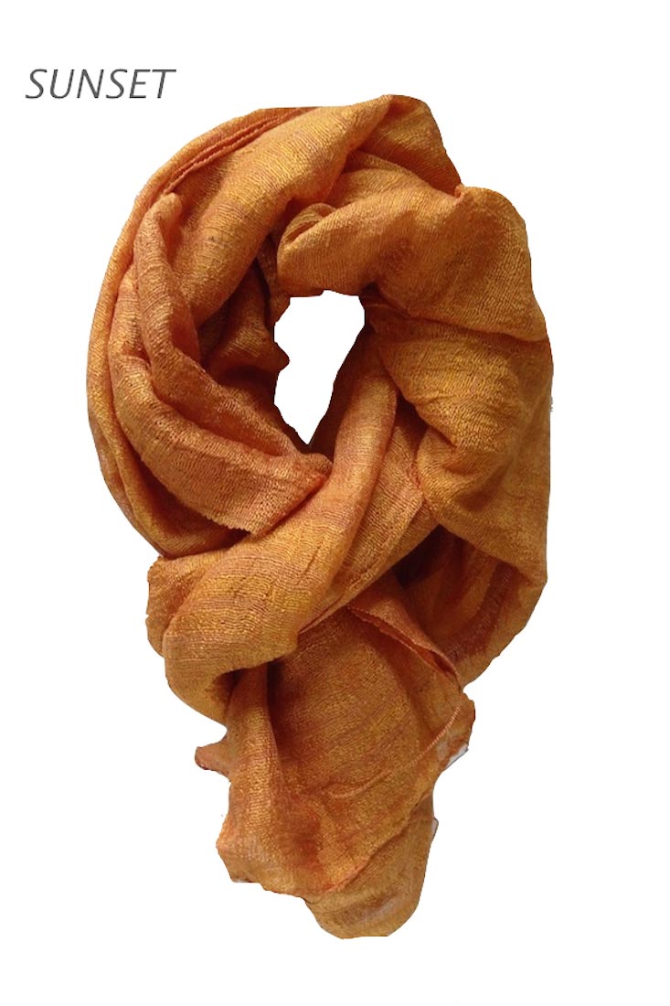 RAW silk Shawl/scarf- COLORS!!! Great Gift Idea