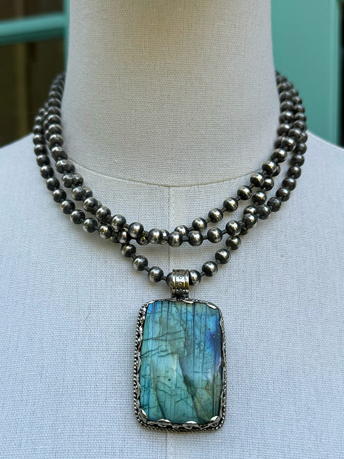 SEZANA Labradorite Pendant Necklace