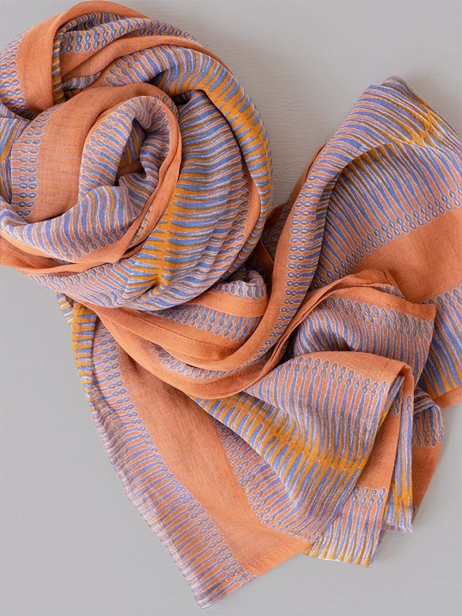 GDCollective marta stripes print scarf pareo
