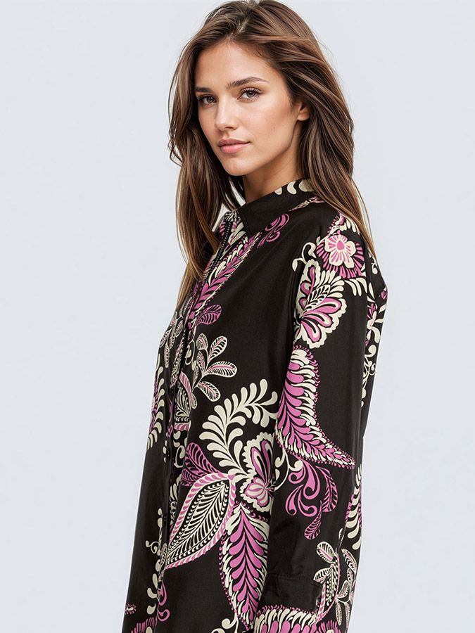 melaney relaxed blouse Johnny Was