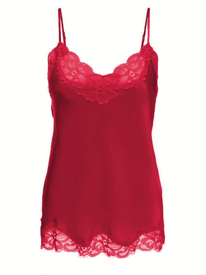Gold Hawk FLORAL Lace Silk Camisole