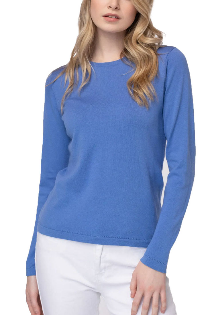 Alashan CLASSIC CREW Cotton Cashmere Sweater