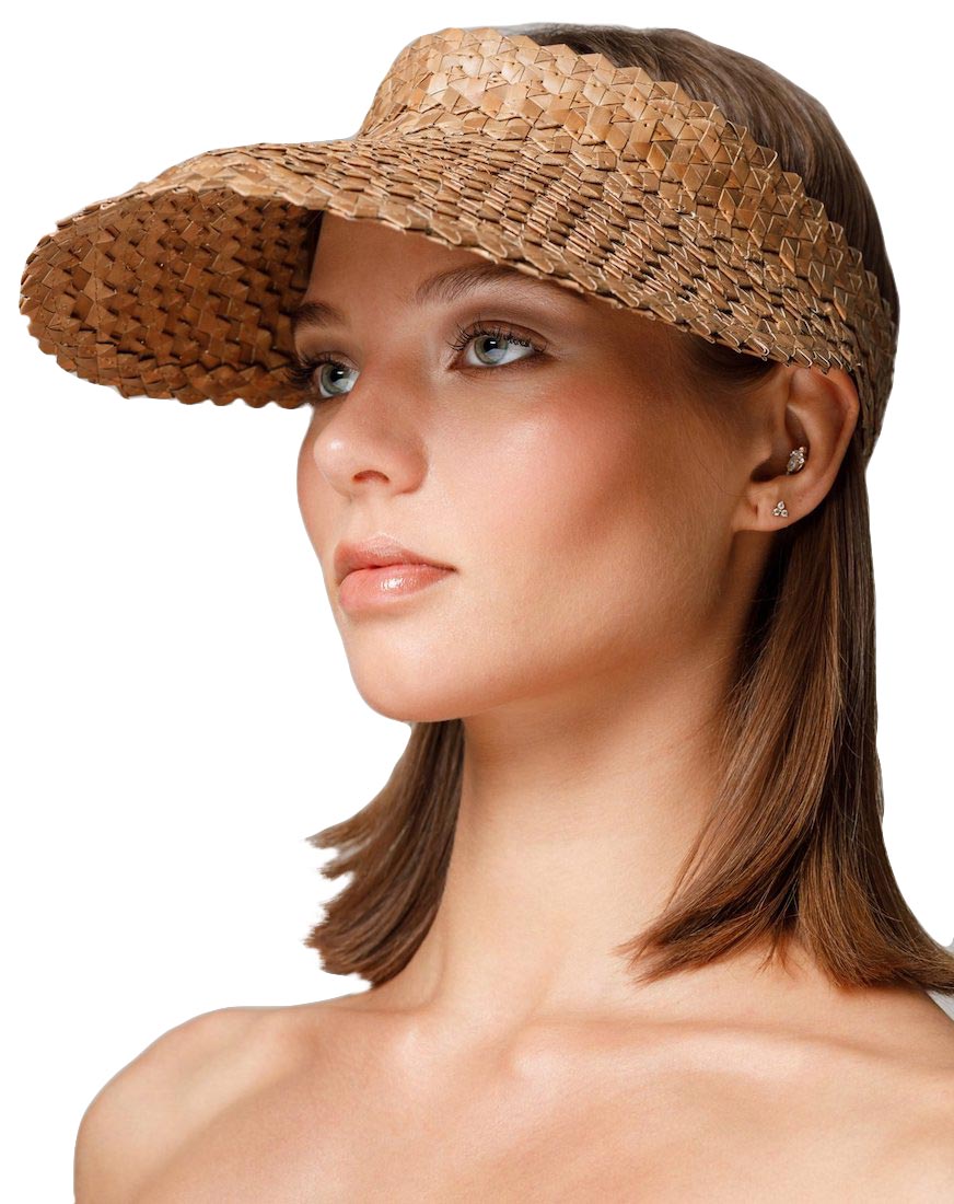 Lusana BAHA Woven Visor