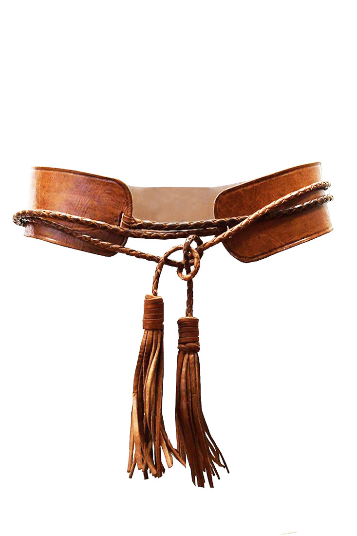 Miss June ARLOW Leather Wrap Belt