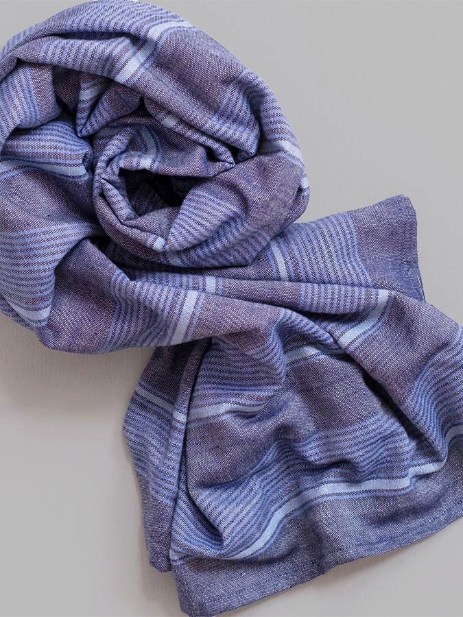 GDCollective shades of blue scarf pareo