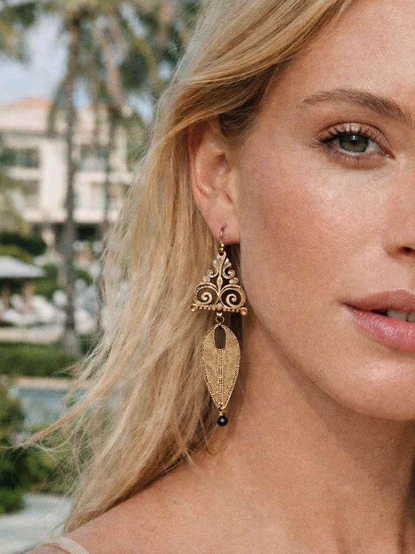 CASABLANCA Earrings Bronze