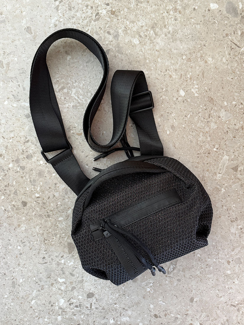 BONNIE Mini Crossbody Black Glitter