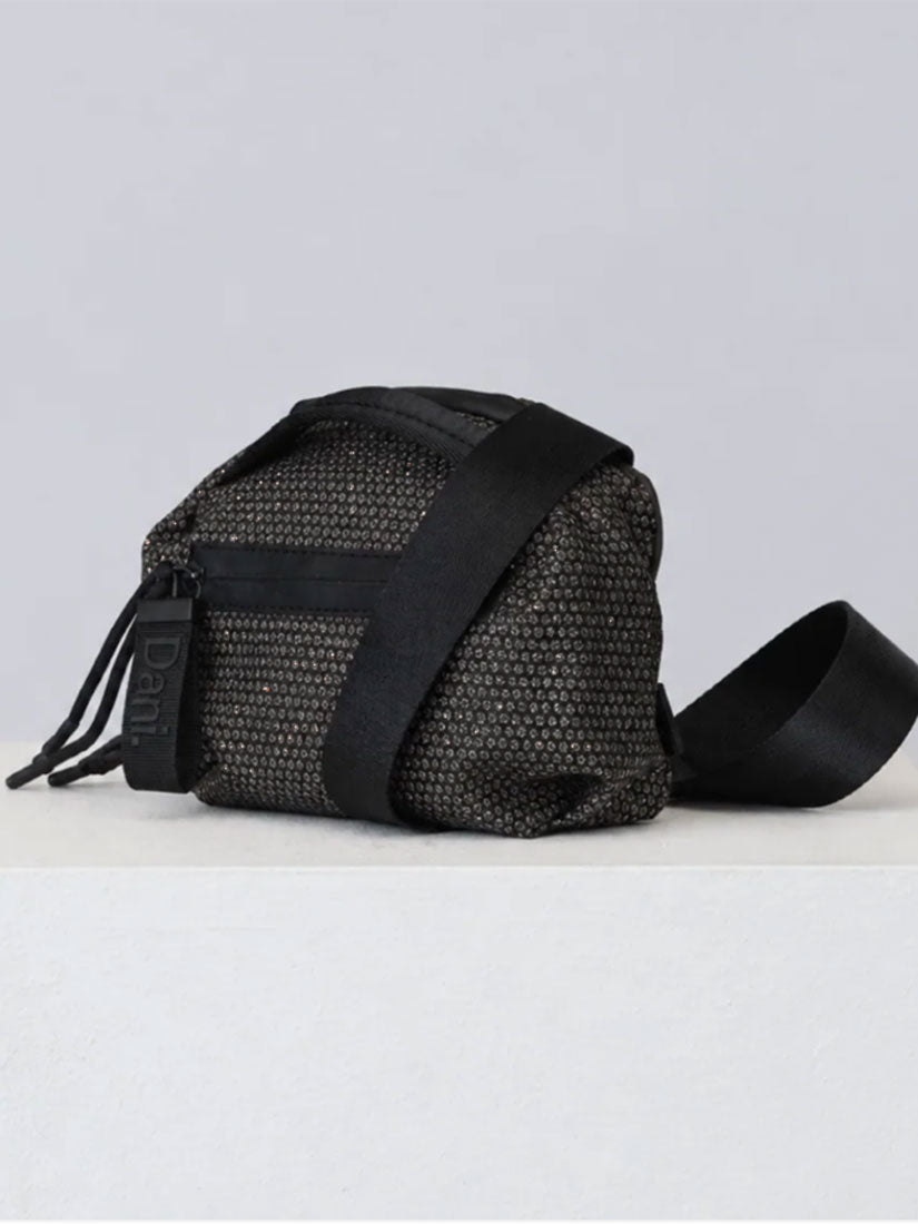 BONNIE Mini Crossbody Black Glitter