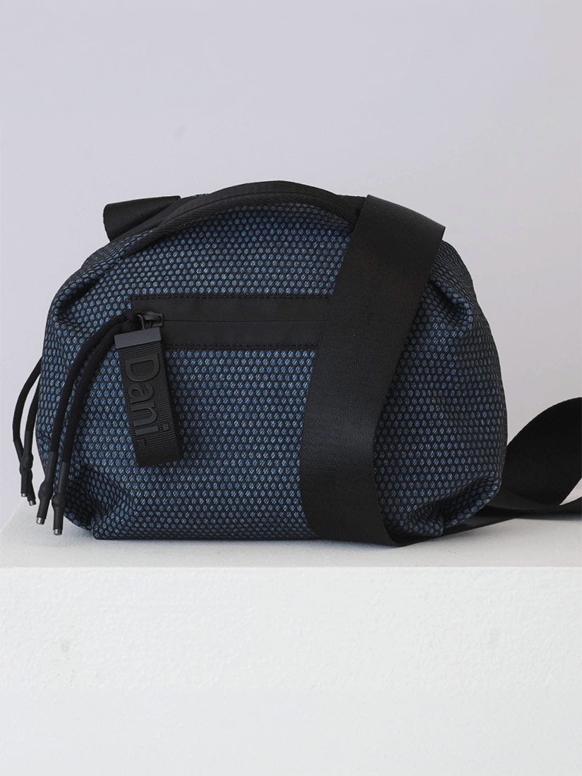 daniella lehavi dark denim bonnie crossbody bag