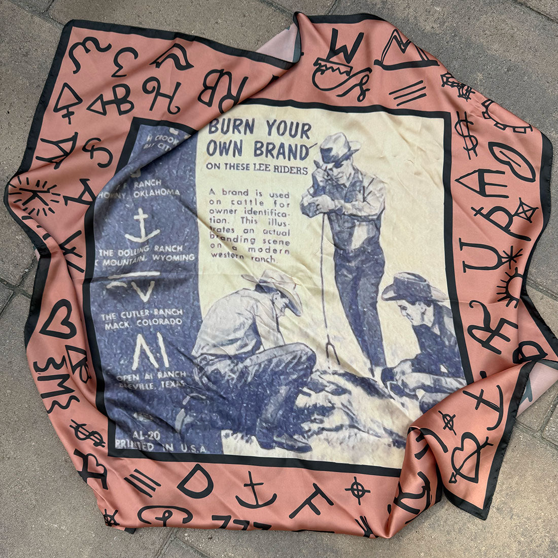 rare bird wild rag burn your own brand