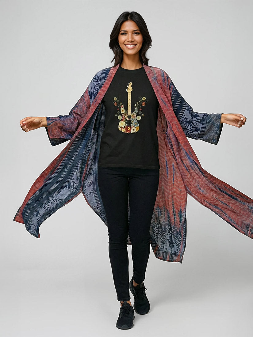 desert storm vintage silk kimono from get dressed collective