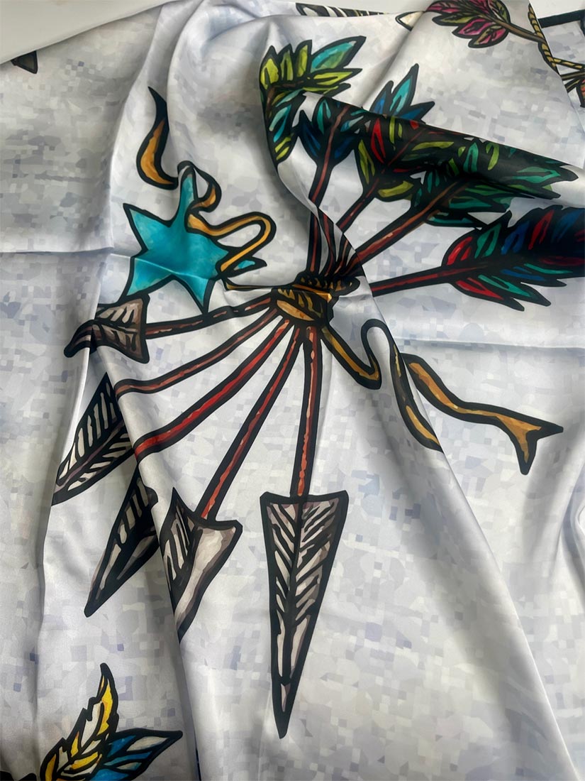 FOLLOW YOUR ARROW Scarf