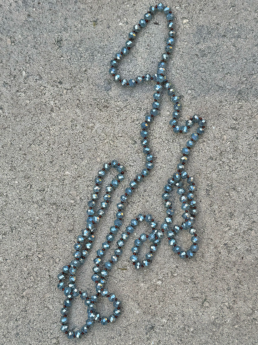 liquid crystals layering necklace aegean get dressed collective